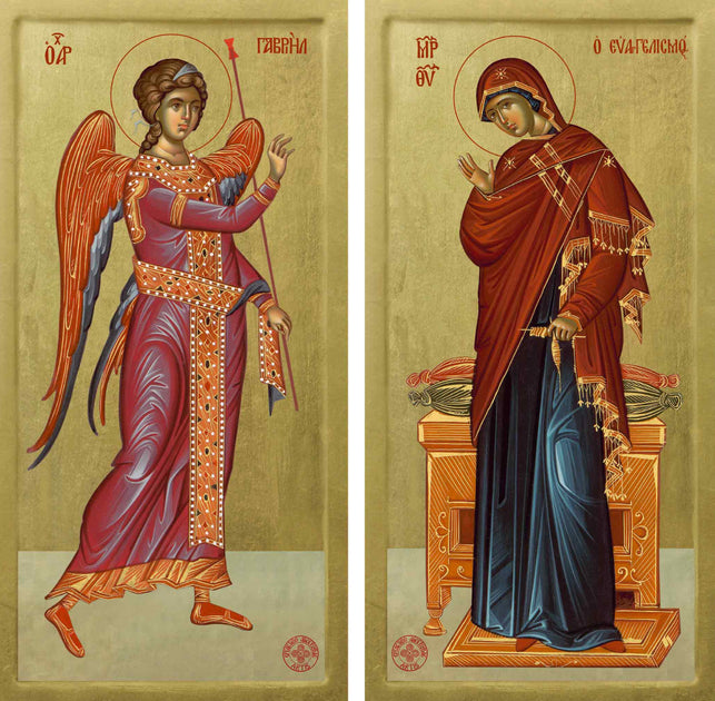 Orthodox Holy Icons - Annunciation Of The Theotokos 