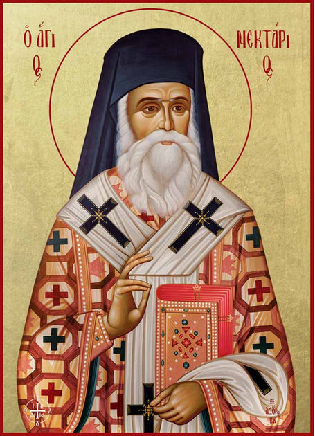 Orthodox Holy Icons - Saint Nektarios | Athonite